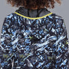 Stretchable Printed Training Jacket (Blue) - Women