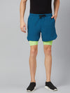 MENS SHORTS SPANDEX FOR DISTANCE RUNNING WITH INNER TIGHT