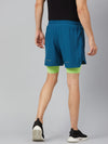 MENS SHORTS SPANDEX FOR DISTANCE RUNNING WITH INNER TIGHT