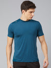 MENS R/N TEE POLY SPANDEX WITH BACK MESH