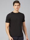 MENS R/N TEE POLY SPANDEX WITH BACK MESH
