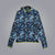 Stretchable Printed Training Jacket (Blue) - Women