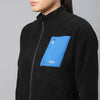 Pocket Detailed Warm Fleece Jacket -Women