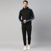 Recycled Stretchable Training Track Suit with Hood - Men