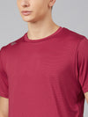 MENS R/N TEE POLY JERSEY VENT HOLES