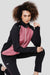 Fleece Stretchable Fitness Track Suit (Black Cedar) - Women