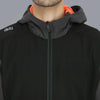 Spandex Training Hoodie Jacket With Vent - Men