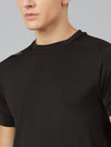 MENS R/N TEE POLY SPANDEX WITH BACK MESH