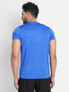 MENS R/N TEE LONG POLY STRIPER