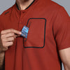 Heatsealed Active Henley T-shirt - Men