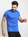 MENS R/N TEE LONG POLY STRIPER