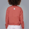 Poly Stretch Trendy Gyming Jacket (Faded Rose) - Women