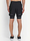 MENS SHORTS SPANDEX FOR DISTANCE RUNNING WITH INNER TIGHT