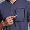 Heatsealed Active Henley T-shirt - Men