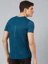 MENS R/N TEE POLY SPANDEX WITH BACK MESH