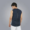 Sleeveless Training Tee w Back Mesh - Men