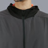 Spandex Training Hoodie Jacket With Vent - Men