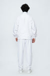 FINE MICRO PREMIUM WHITE T.SUIT