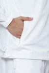 FINE MICRO PREMIUM WHITE T.SUIT