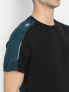 Men's R/N Tee Poly Spdx With Bk Mesh