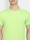 Men's R/N Tee Poly Spdx With Bk Mesh