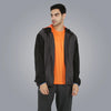 Spandex Training Hoodie Jacket With Vent - Men