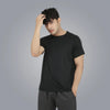 Round Neck Spandex T-shirt - Men