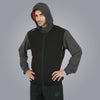 Spandex Training Hoodie Jacket With Vent - Men