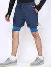 2 In 1 Training Shorts - Men