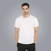 Round Neck Spandex T-shirt With Back Mesh - Men