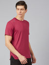 MENS R/N TEE POLY JERSEY VENT HOLES
