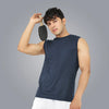 Sleeveless Training Tee w Back Mesh - Men