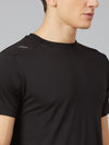 MENS R/N TEE POLY SPANDEX WITH BACK MESH