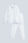FINE MICRO PREMIUM WHITE T.SUIT