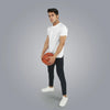 Round Neck Men's T-Shirt | Poly Spandex