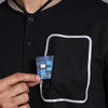 Heatsealed Active Henley T-shirt - Men
