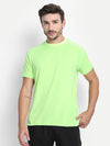 MENS R/N TEE POLY SPANDEX WITH BACK MESH