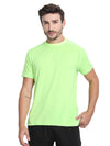 MENS R/N TEE POLY SPANDEX WITH BACK MESH