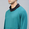 Recycled Structured Spandex Terry Full Sleeve High Neck Tee - Men