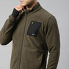 Pocket Detail Fleece Jacket - Men