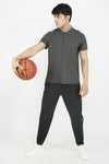 Men's Sports T-Shirt Marsh | Henley Collar